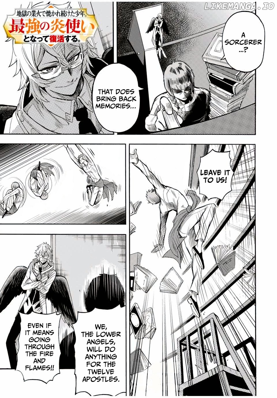 Jigoku no Gouka de Yaka re Tsuzuketa Shounen. Saikyou no Honou Tsukai to Natte Fukkatsu Suru. Chapter 21 - page 2