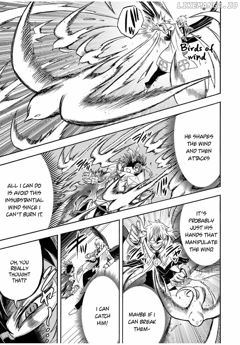 Jigoku no Gouka de Yaka re Tsuzuketa Shounen. Saikyou no Honou Tsukai to Natte Fukkatsu Suru. Chapter 33 - page 5