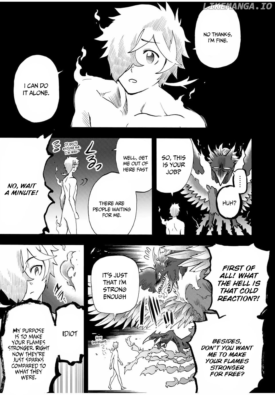 Jigoku no Gouka de Yaka re Tsuzuketa Shounen. Saikyou no Honou Tsukai to Natte Fukkatsu Suru. Chapter 25 - page 5