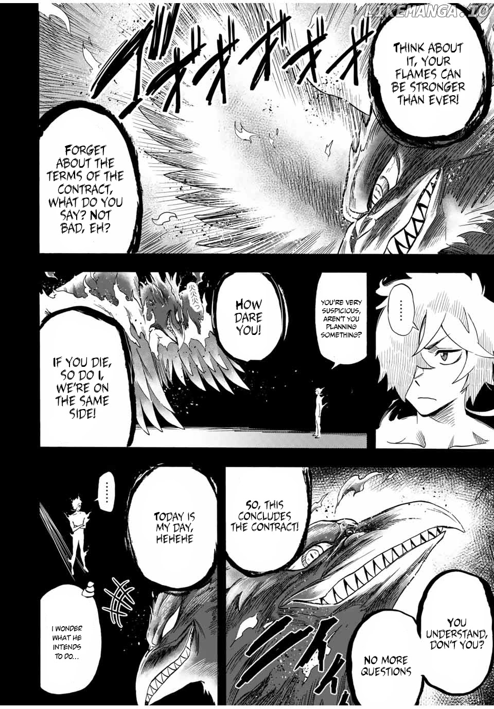 Jigoku no Gouka de Yaka re Tsuzuketa Shounen. Saikyou no Honou Tsukai to Natte Fukkatsu Suru. Chapter 25 - page 6