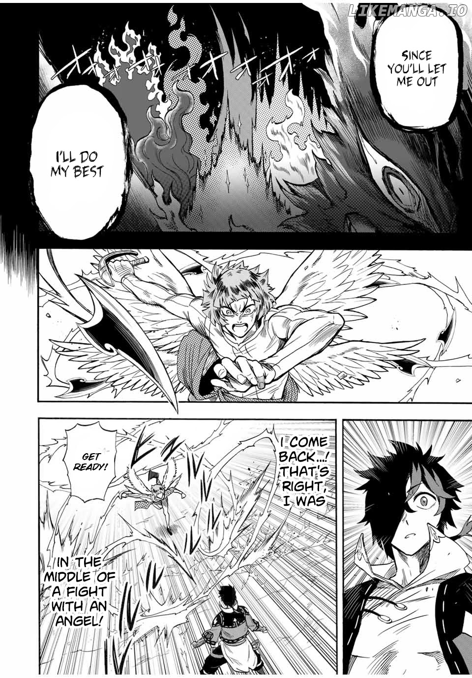 Jigoku no Gouka de Yaka re Tsuzuketa Shounen. Saikyou no Honou Tsukai to Natte Fukkatsu Suru. Chapter 25 - page 8