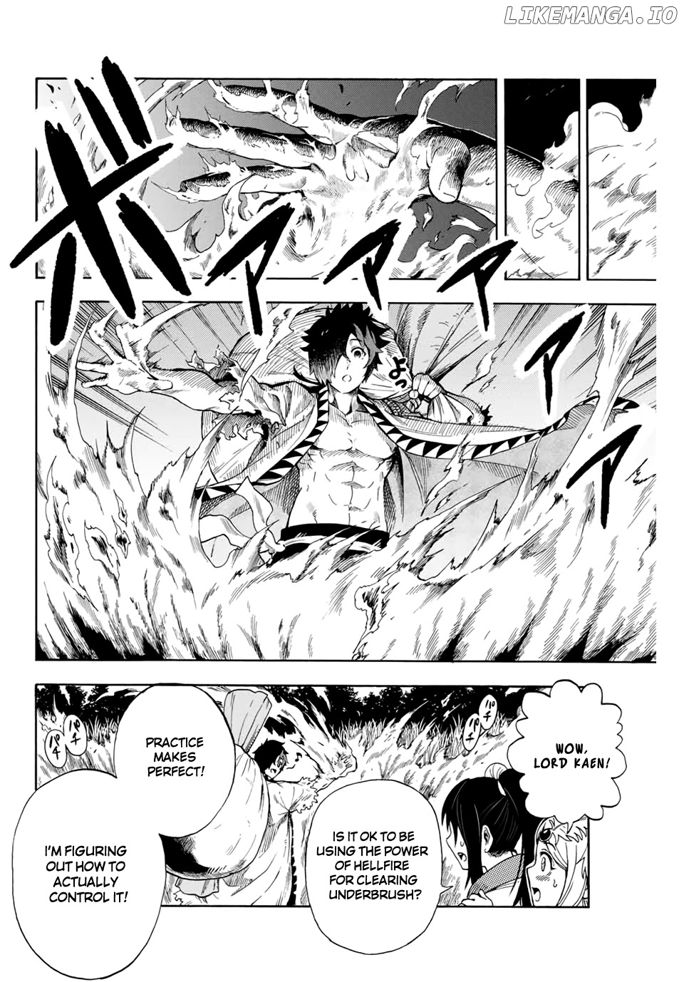 Jigoku no Gouka de Yaka re Tsuzuketa Shounen. Saikyou no Honou Tsukai to Natte Fukkatsu Suru. Chapter 3 - page 4