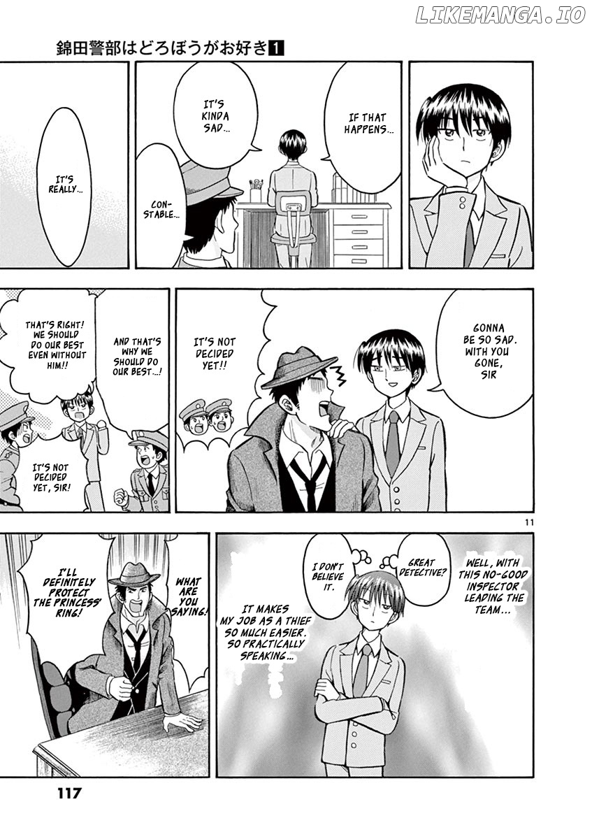 Nishikida Keibu Wa Dorobou Ga Osuki chapter 6 - page 11
