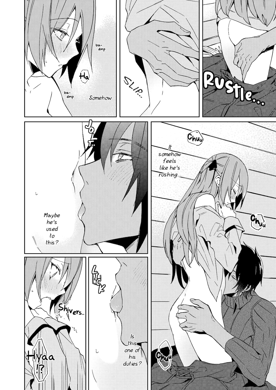 Akuyaku Reijou wa Itto ni Dekiaisarete: Noumitsu Sex no Aitei wa Jyuuboku chapter 4 - page 8