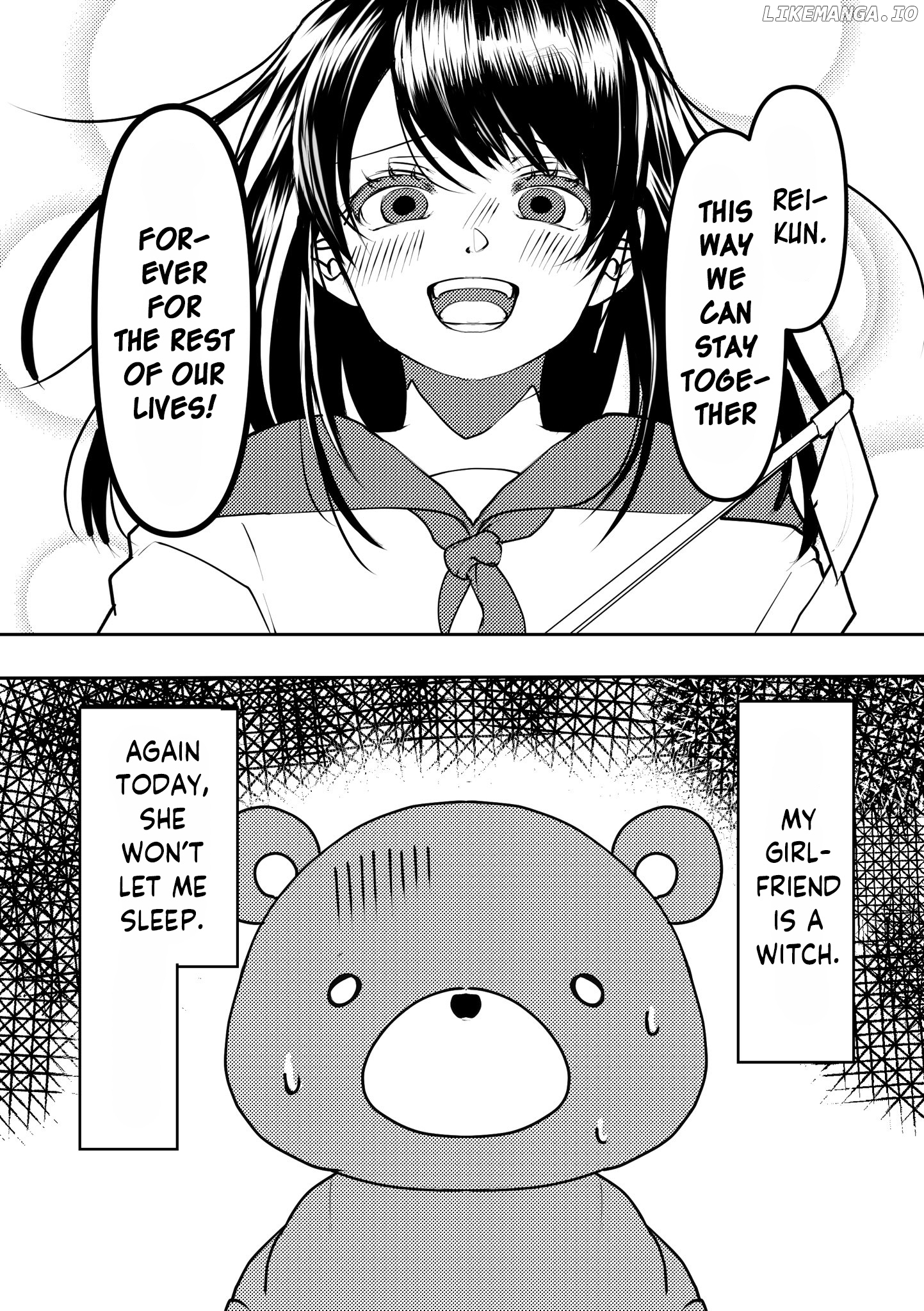 My Yandere Girlfriend Won't Let Me Rest in Peace chapter 1 - page 4