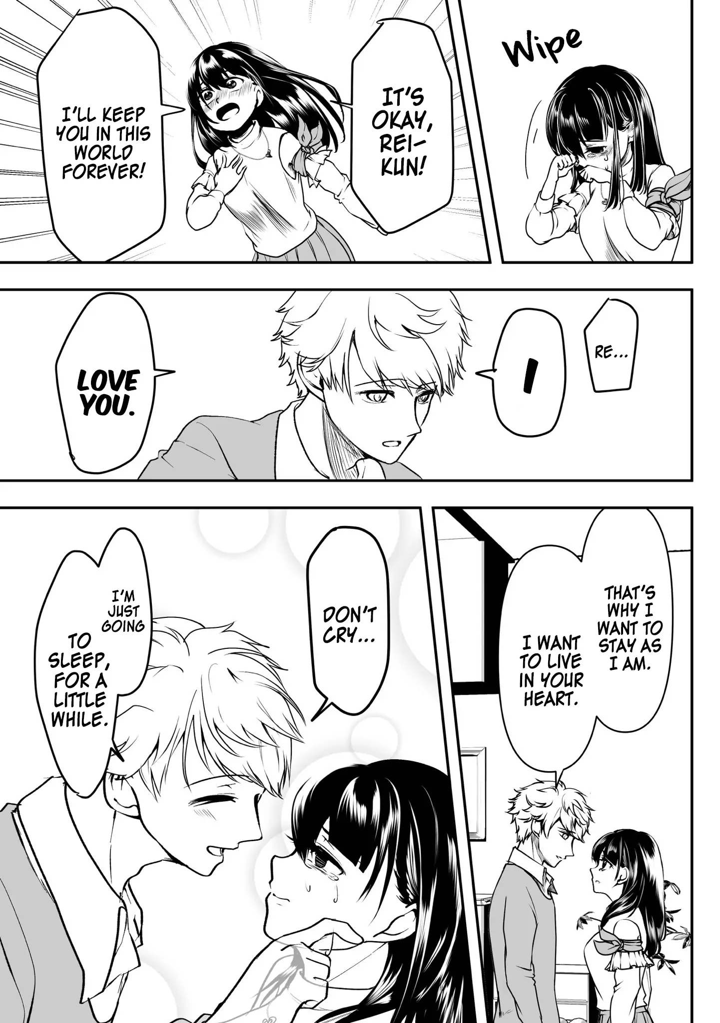 My Yandere Girlfriend Won't Let Me Rest in Peace chapter 34 - page 5