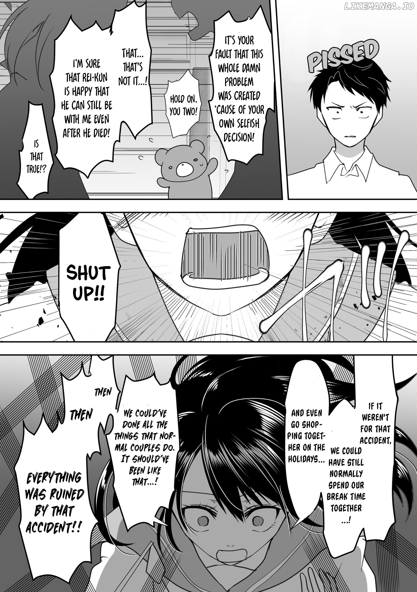 My Yandere Girlfriend Won't Let Me Rest in Peace chapter 6 - page 2