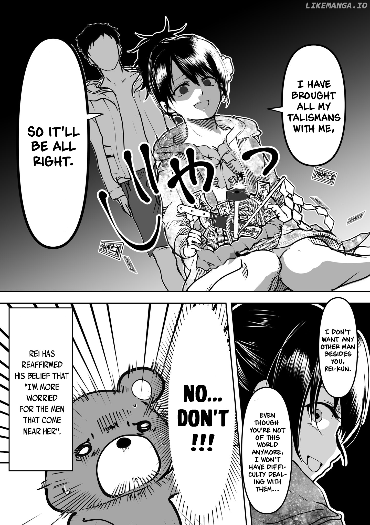 My Yandere Girlfriend Won't Let Me Rest in Peace chapter 8 - page 4