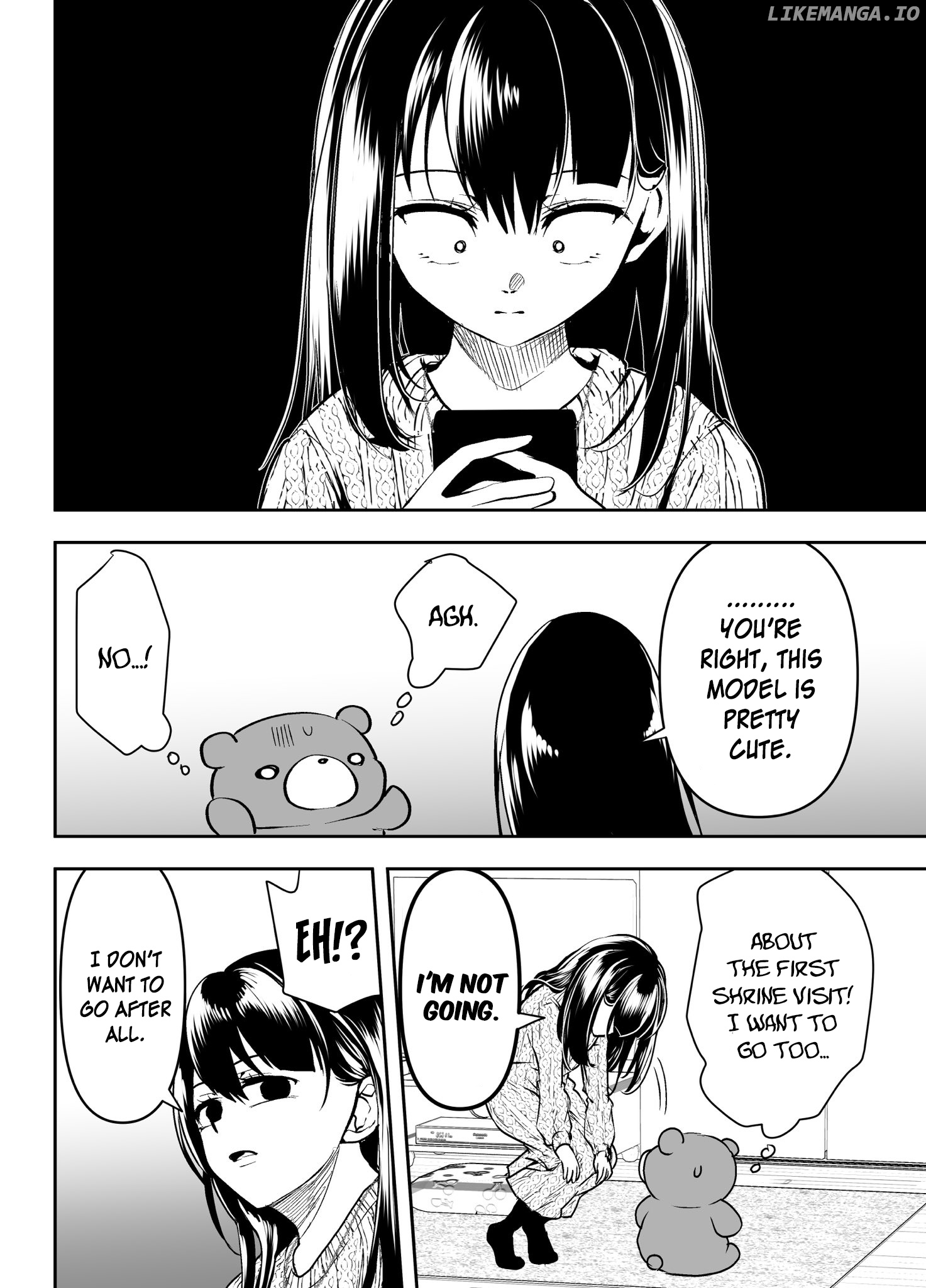 My Yandere Girlfriend Won't Let Me Rest in Peace chapter 24.5 - page 2