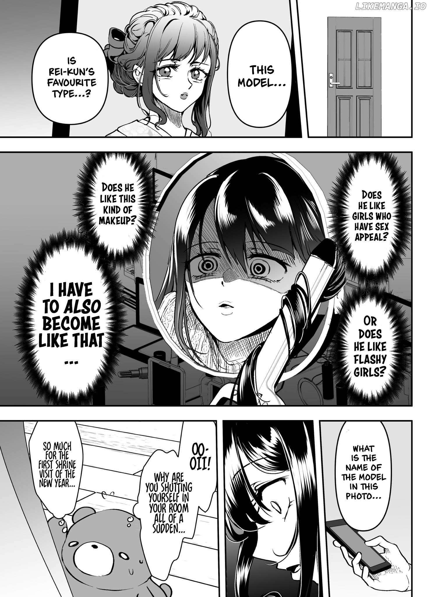 My Yandere Girlfriend Won't Let Me Rest in Peace chapter 24.5 - page 3