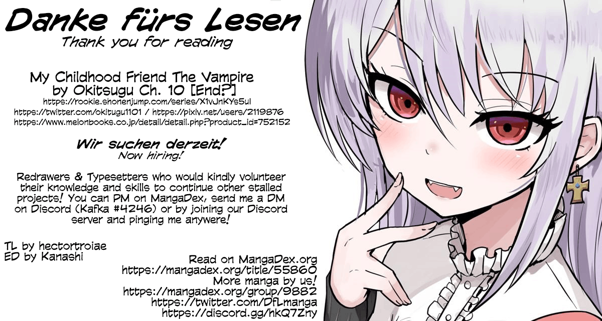 My Childhood Friend The Vampire. chapter 10 - page 10