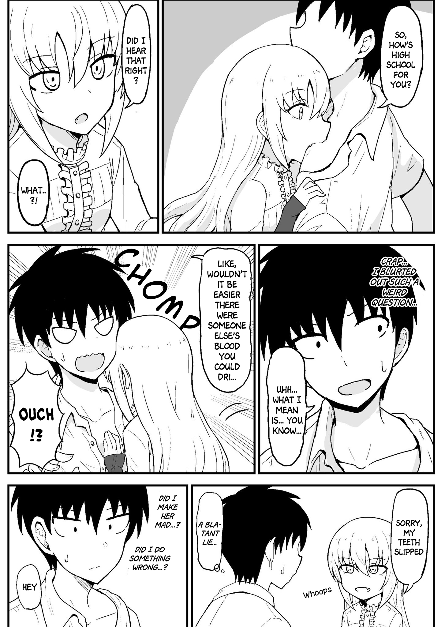 My Childhood Friend The Vampire. chapter 10 - page 4