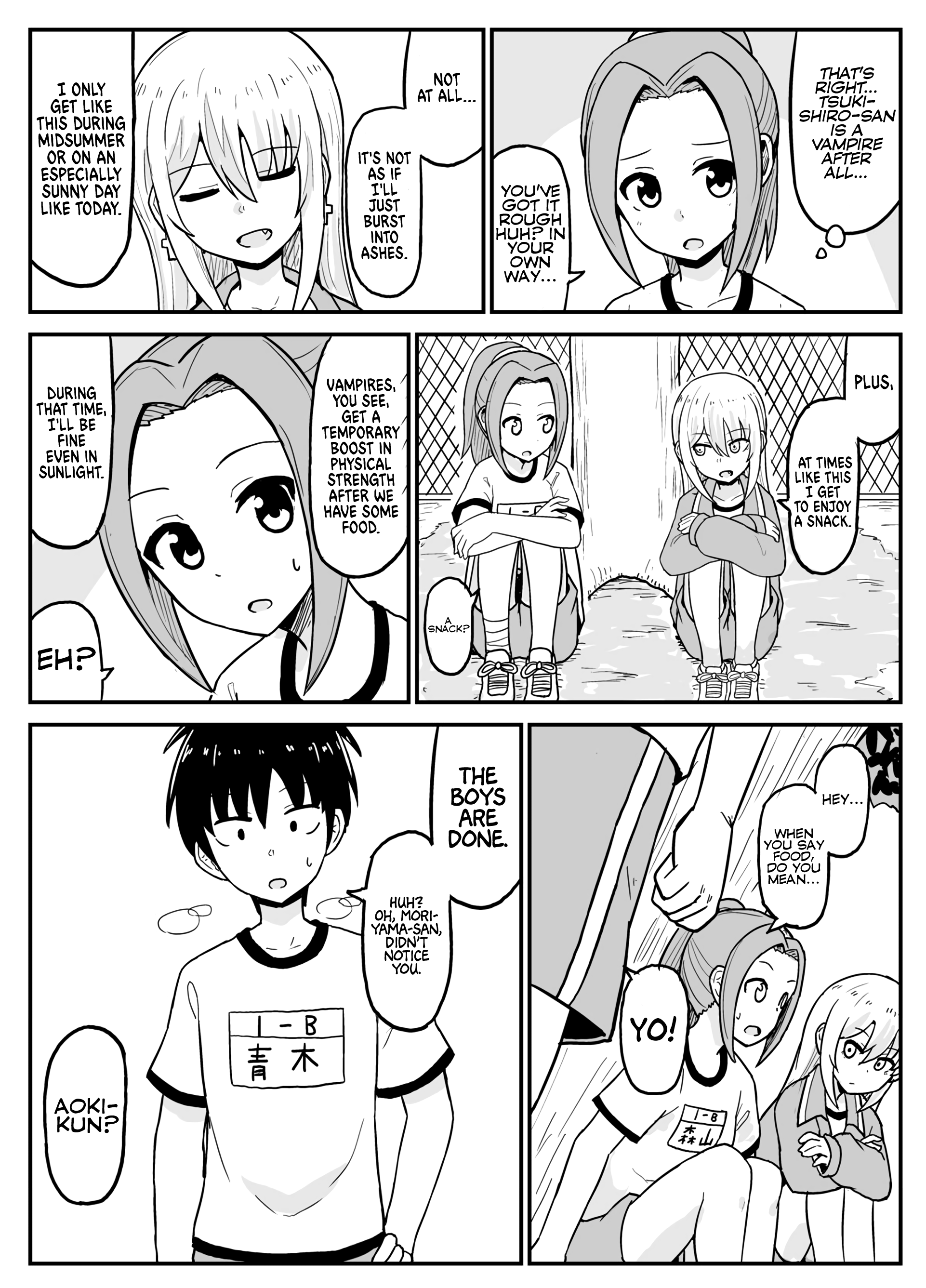 My Childhood Friend The Vampire. chapter 3 - page 2