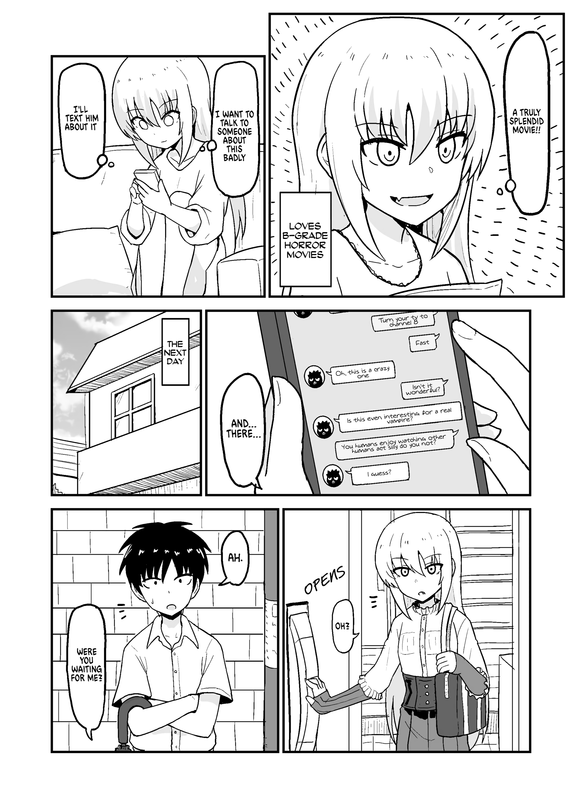 My Childhood Friend The Vampire. chapter 5 - page 2