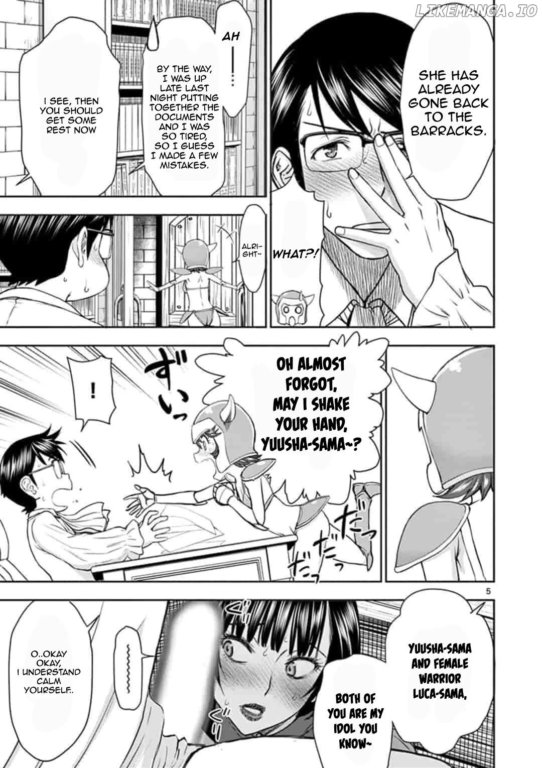 Isekai Affair ~Ten Years After The Demon King's Subjugation, The Married Former Hero And The Female Warrior Who Lost Her Husband ~ chapter 5 - page 5