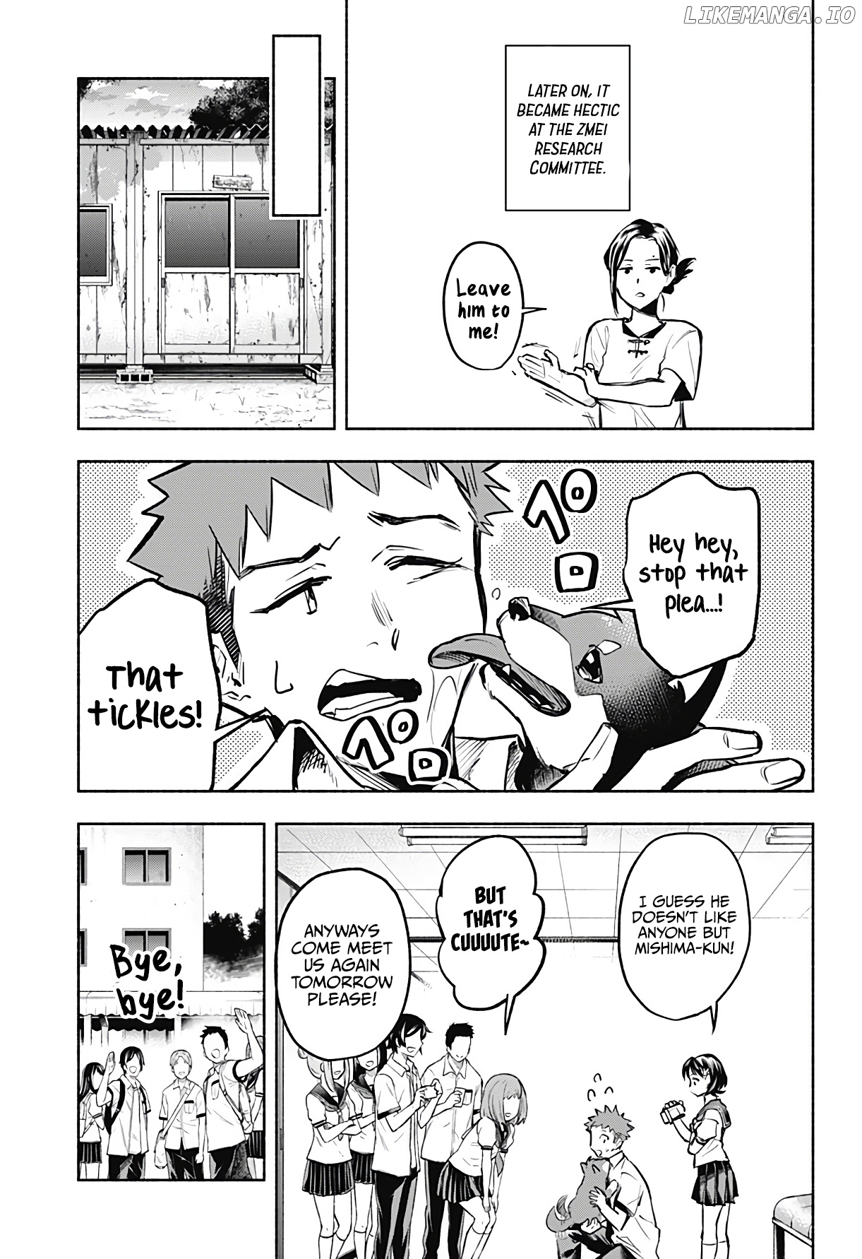That Dragon (exchange) Student stands out more than me chapter 6 - page 8