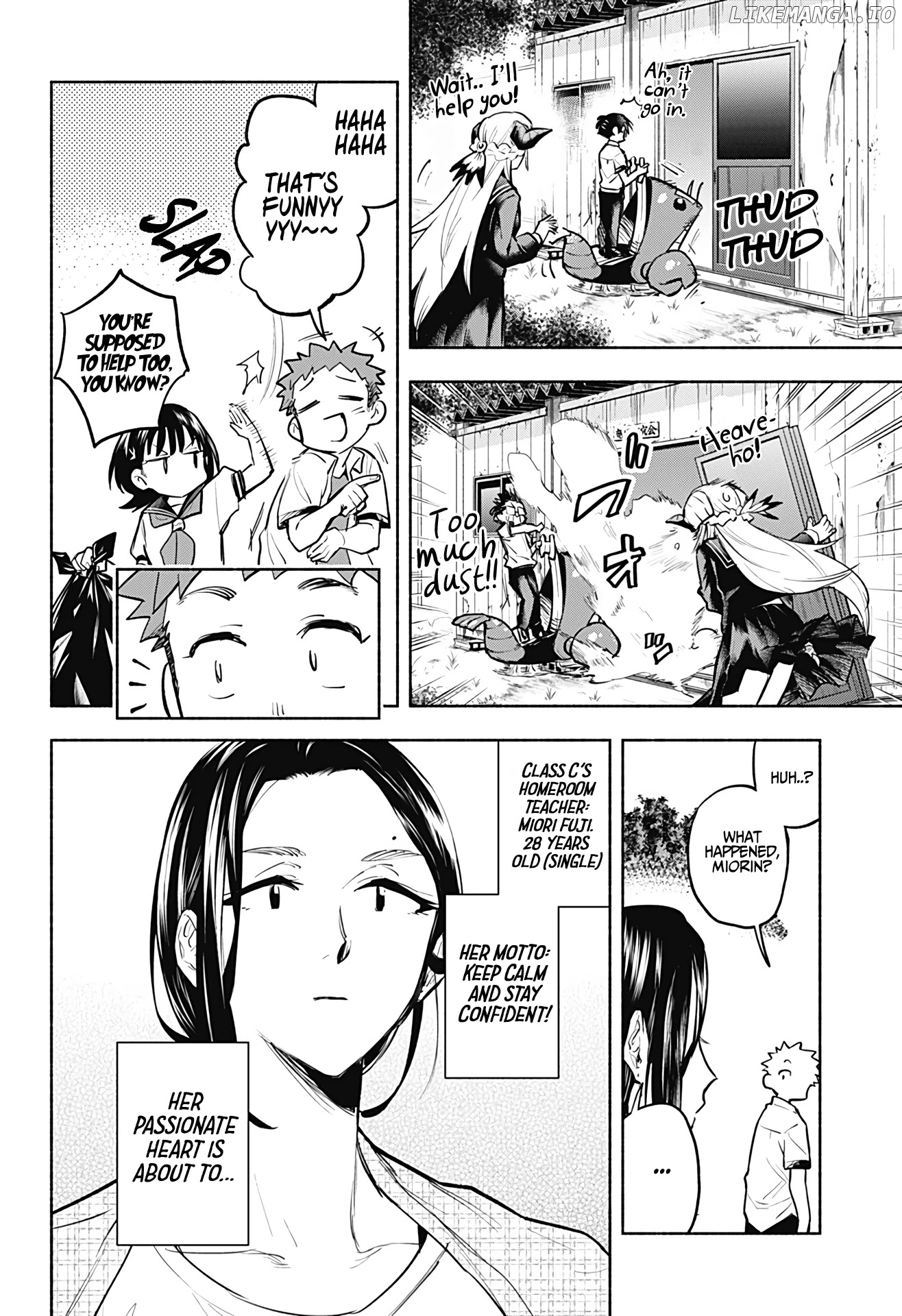 That Dragon (exchange) Student stands out more than me chapter 4 - page 11
