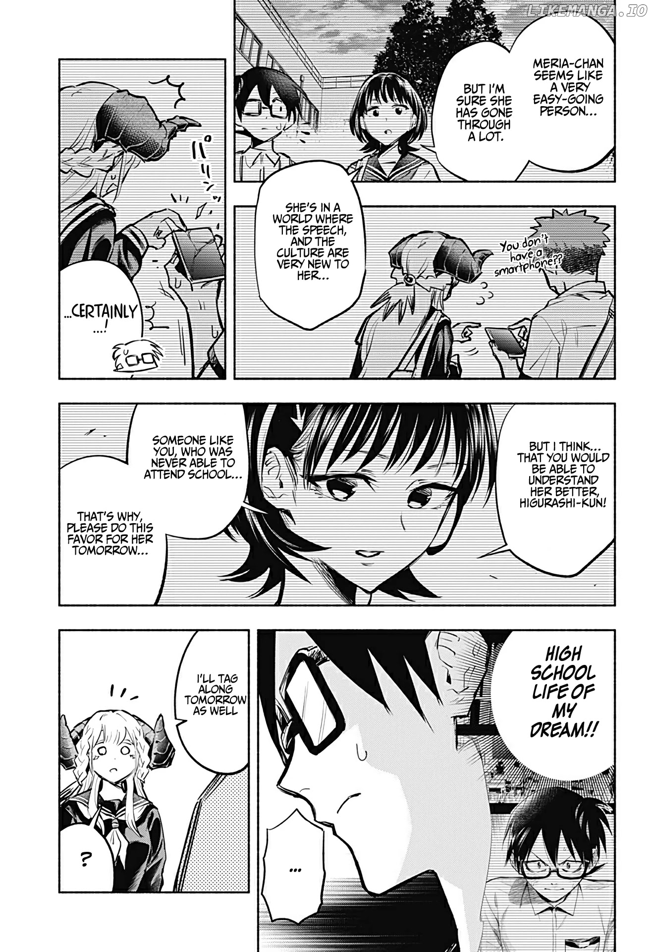 That Dragon (exchange) Student stands out more than me chapter 3 - page 20