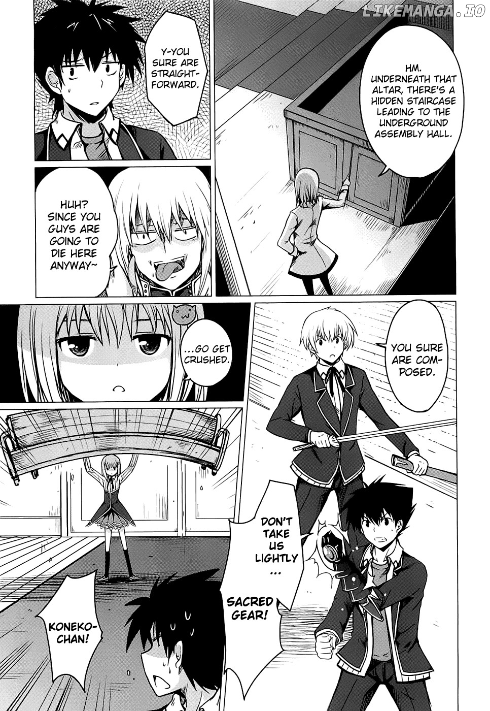 High-School DxD Chapter 7 - page 8