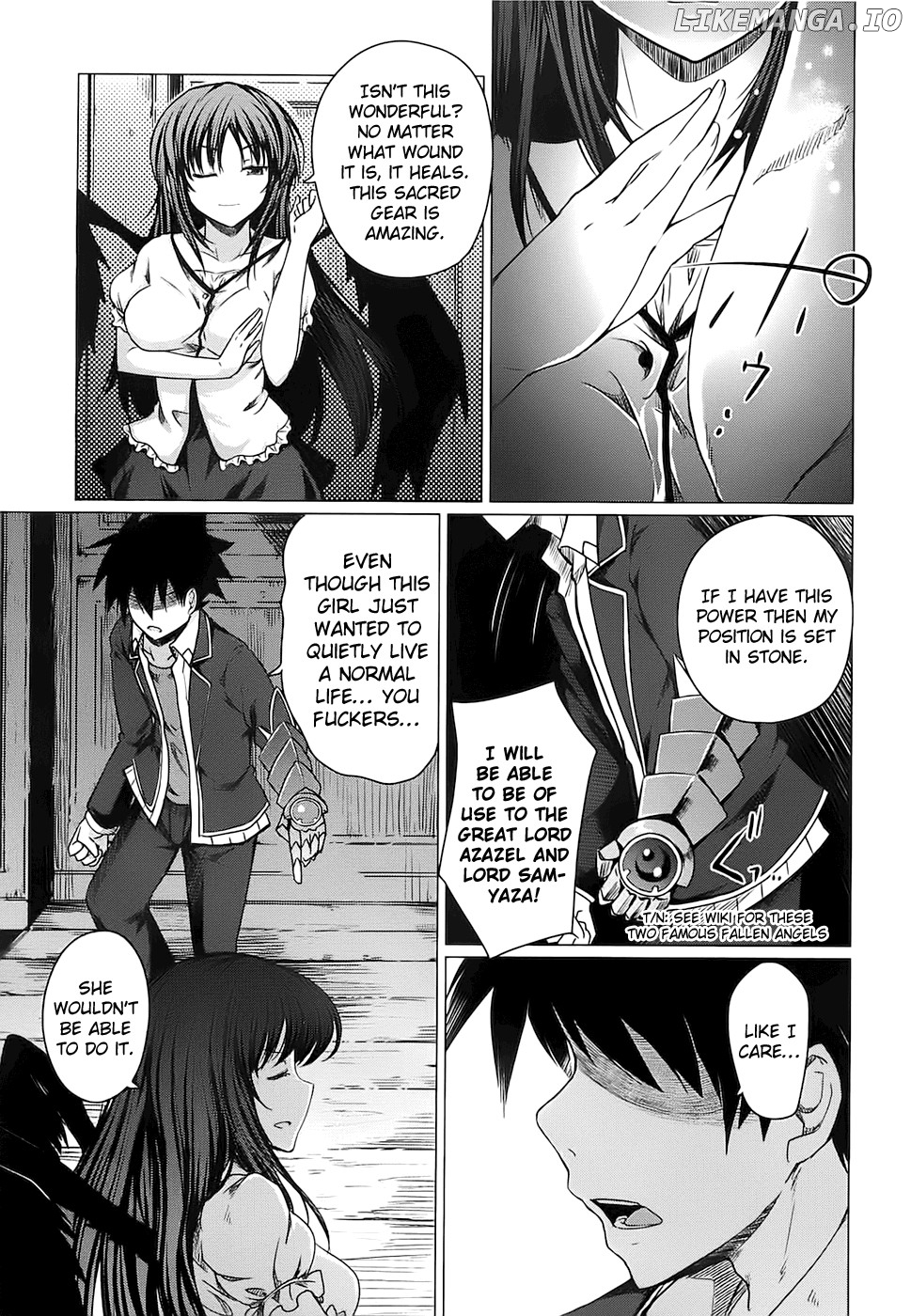 High-School DxD Chapter 8 - page 22