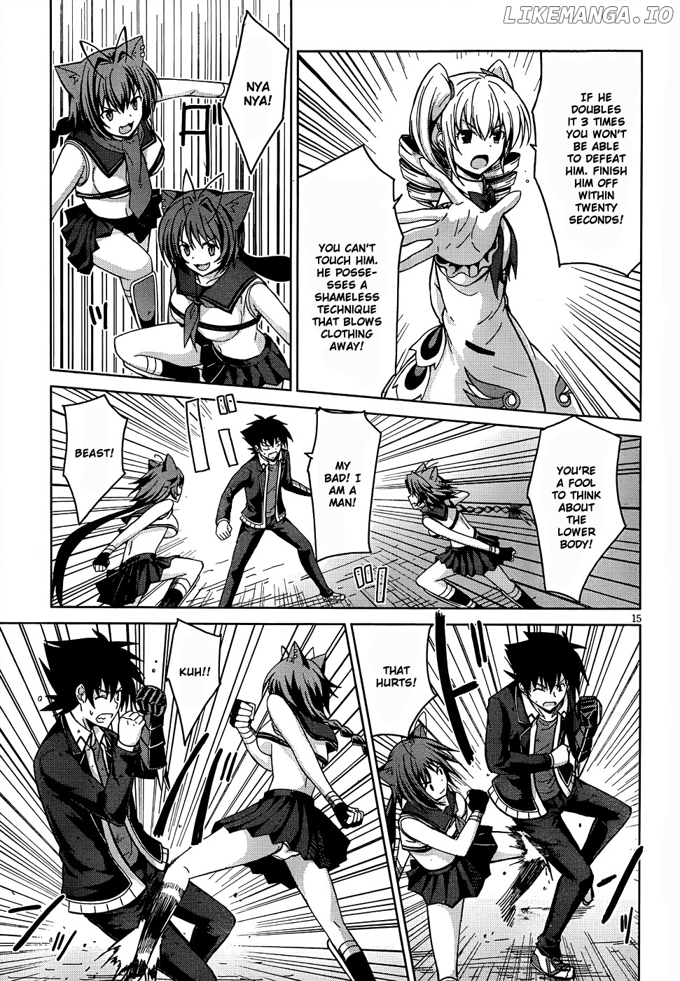 High-School DxD Chapter 19 - page 16
