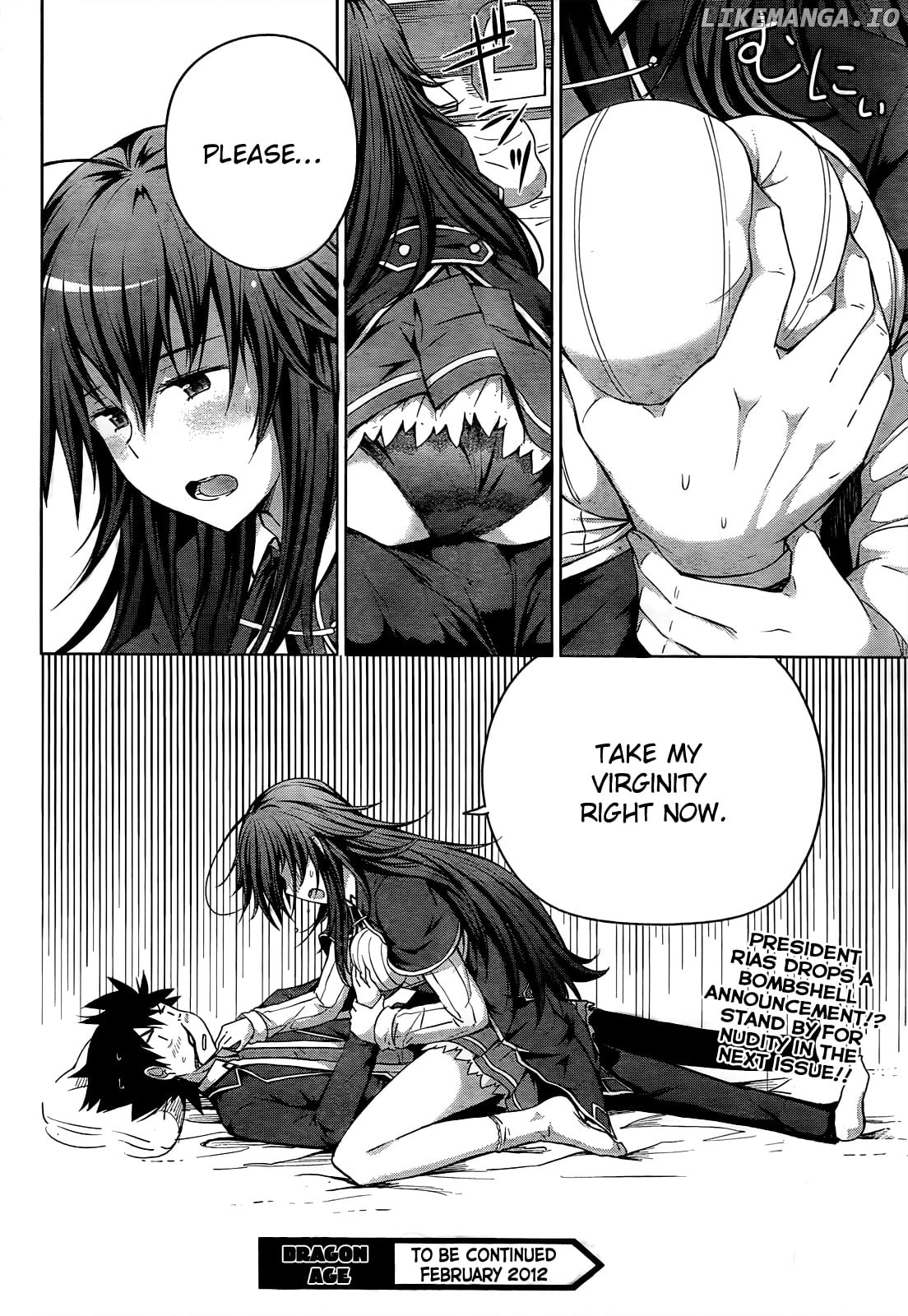 High-School DxD Chapter 12 - page 24