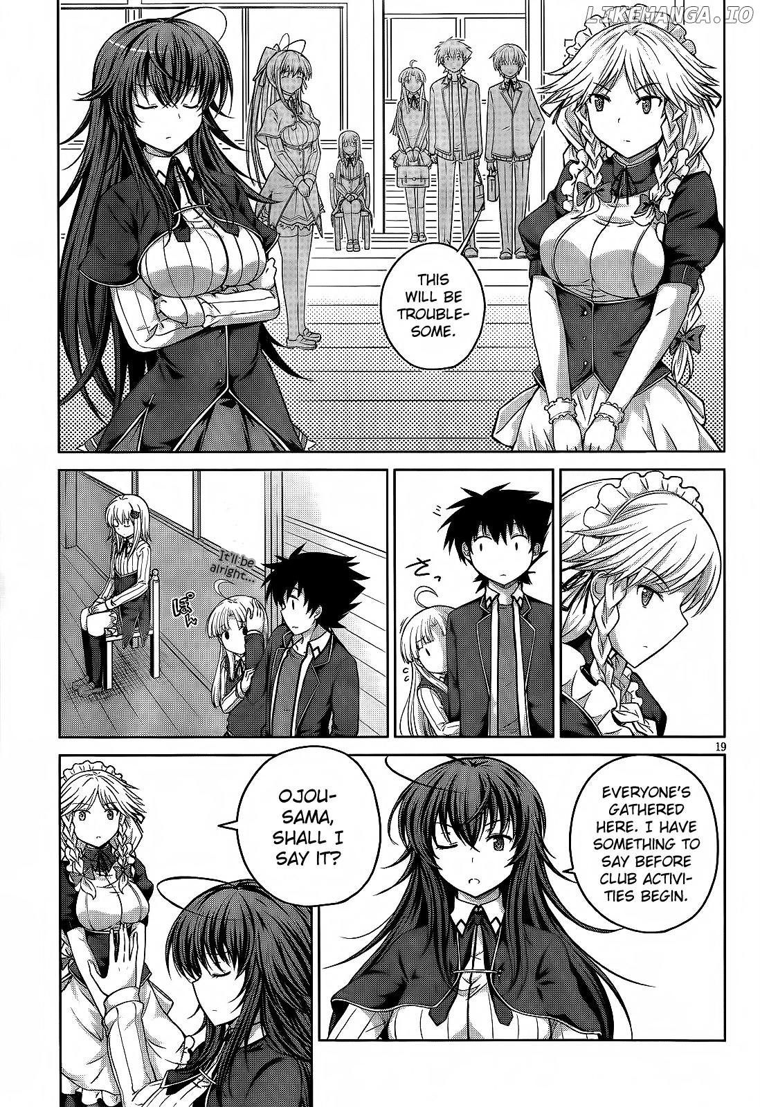 High-School DxD Chapter 13 - page 20