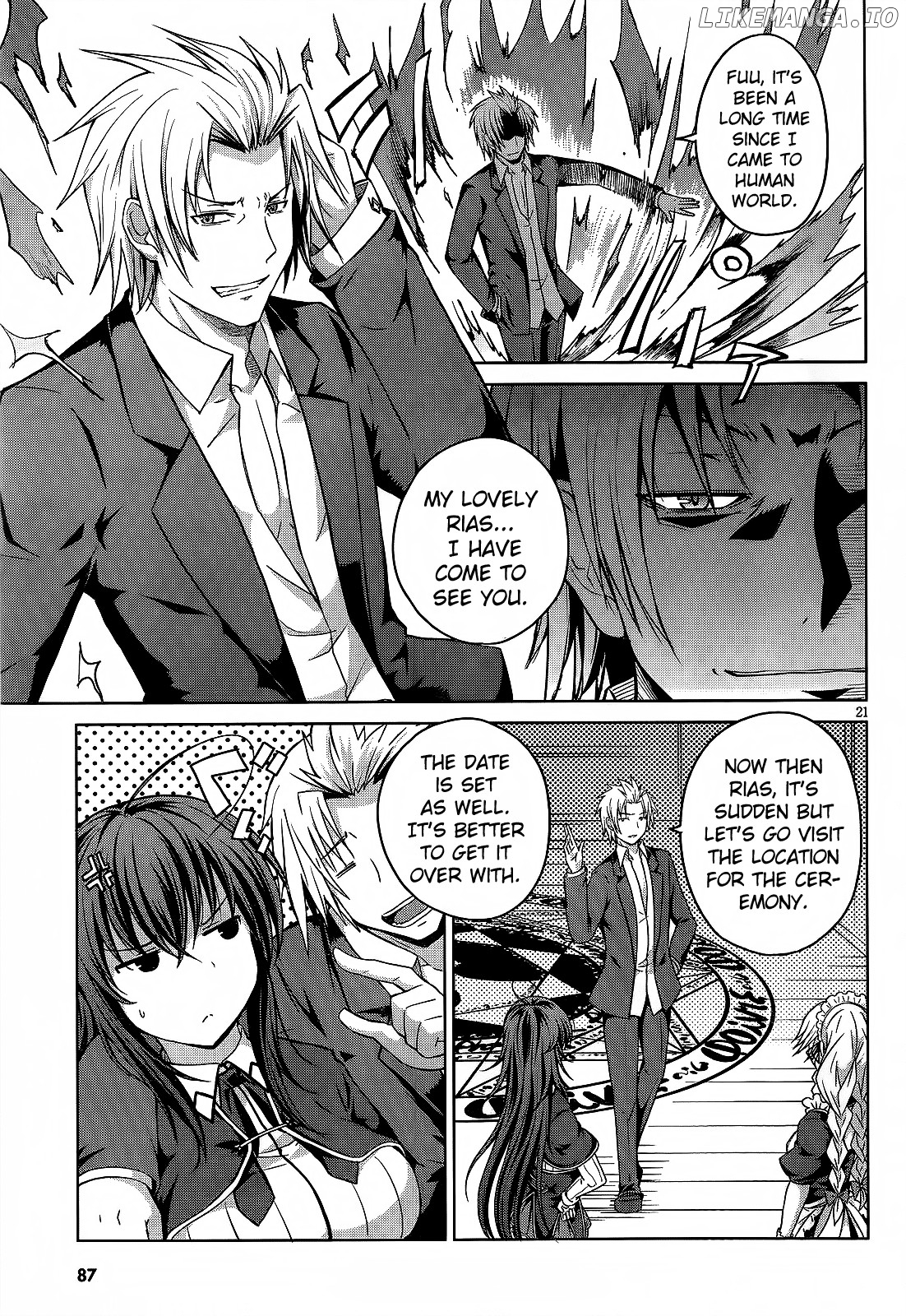 High-School DxD Chapter 13 - page 22