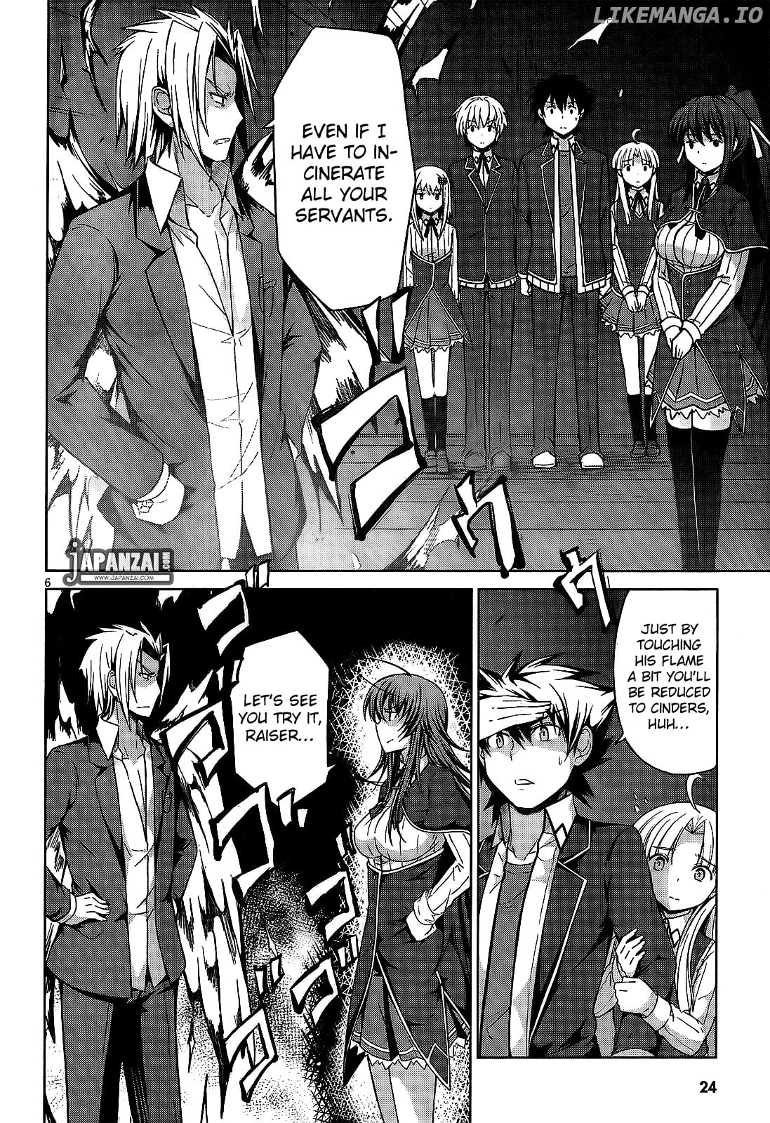 High-School DxD Chapter 14 - page 13