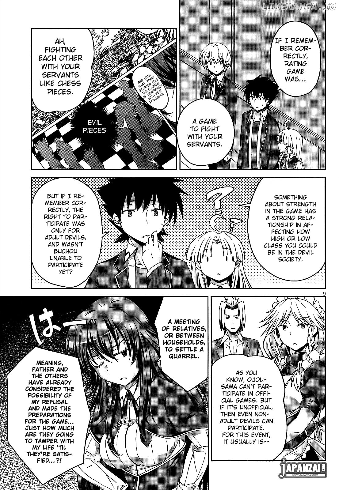 High-School DxD Chapter 14 - page 16