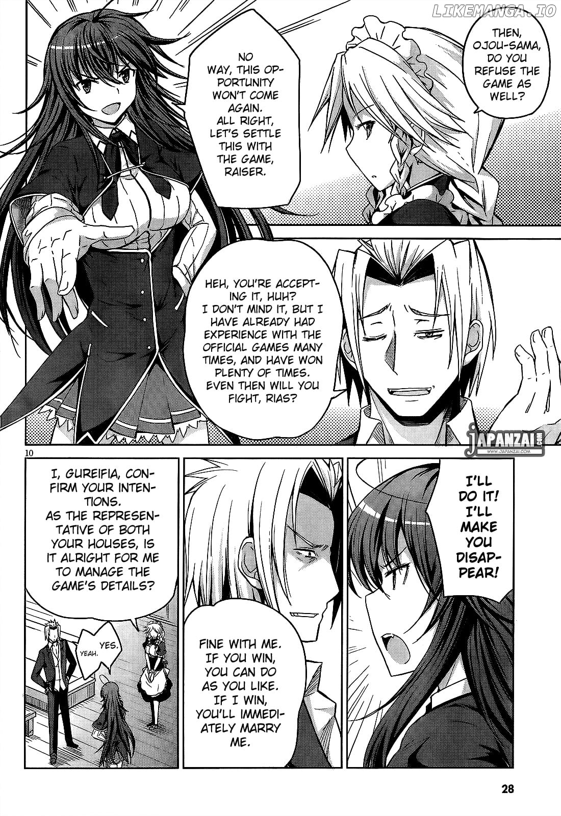 High-School DxD Chapter 14 - page 17