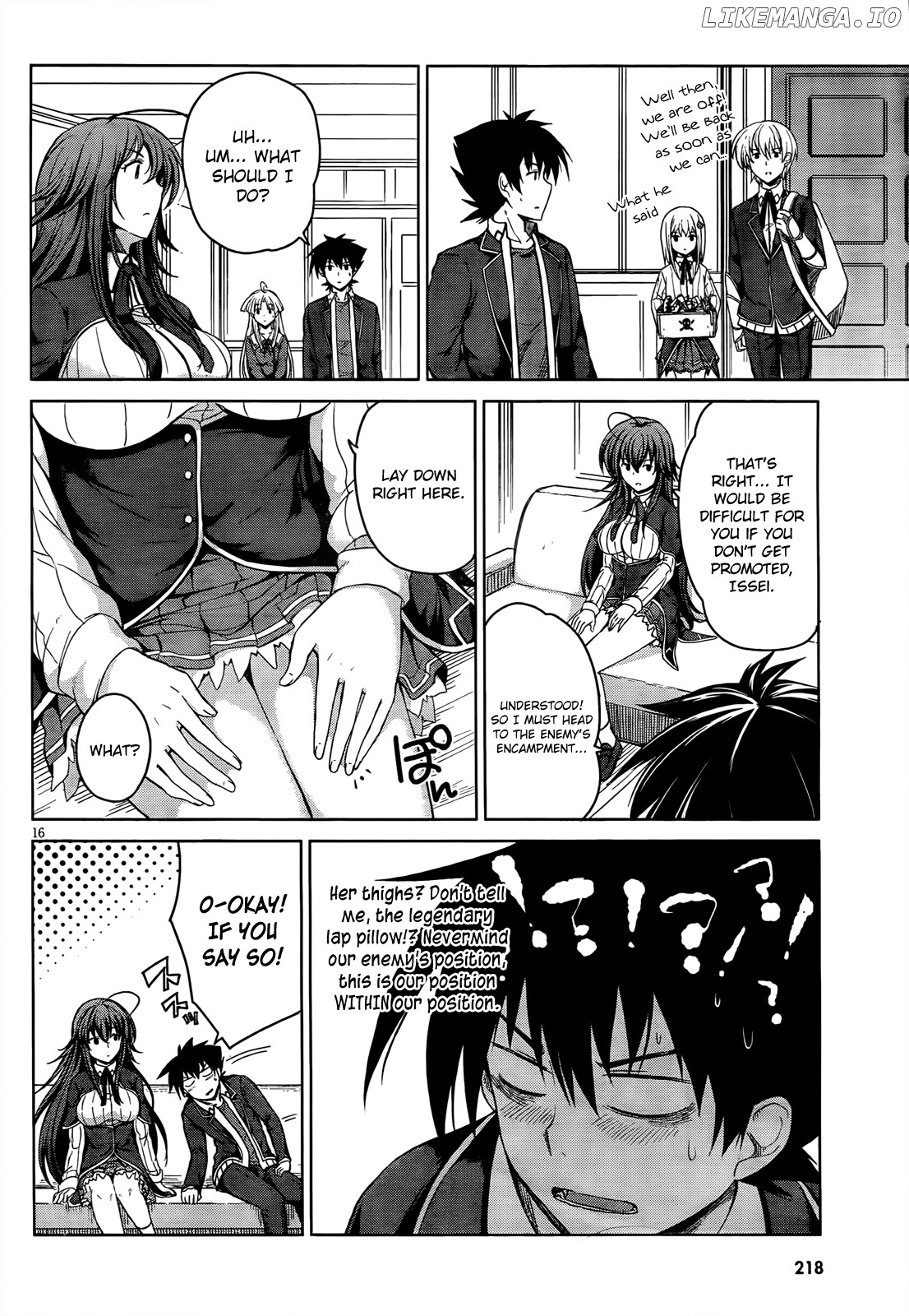 High-School DxD Chapter 17 - page 17