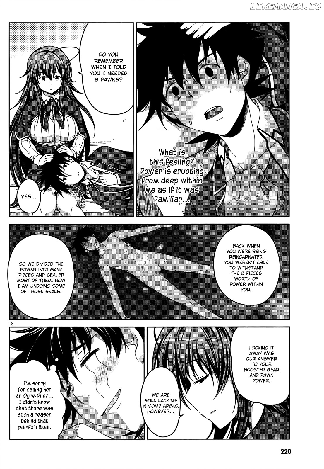 High-School DxD Chapter 17 - page 19