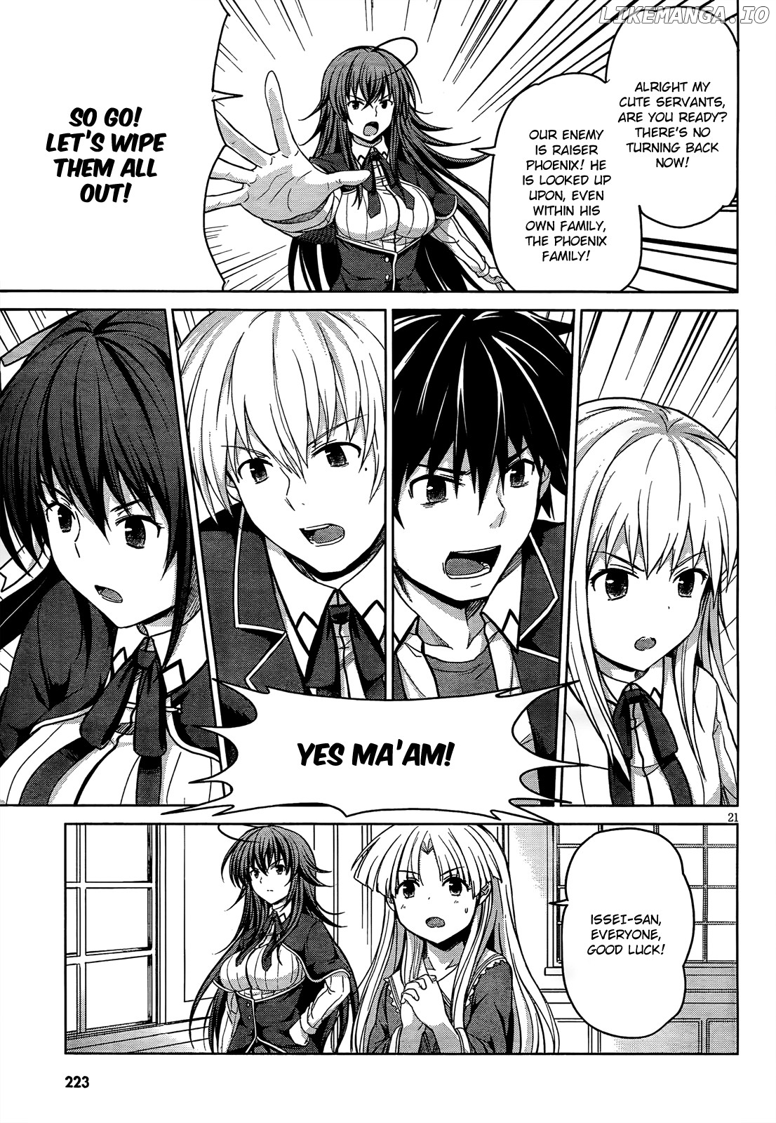 High-School DxD Chapter 17 - page 22