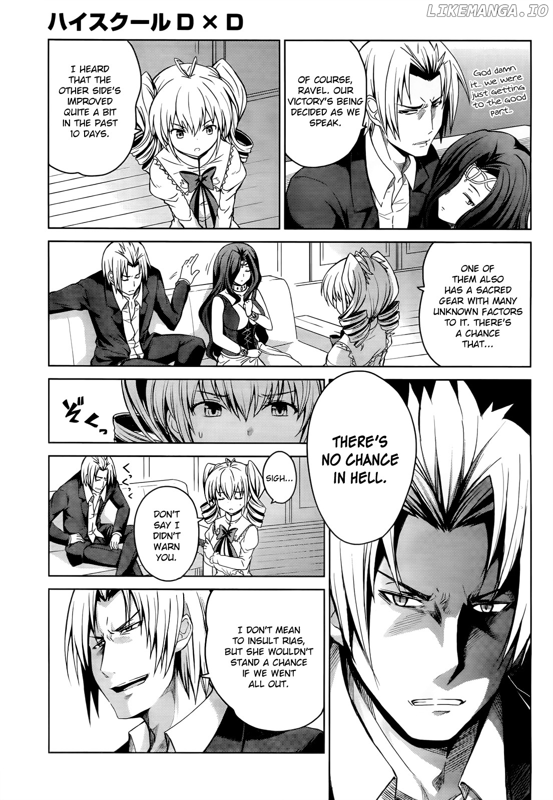 High-School DxD Chapter 17 - page 4