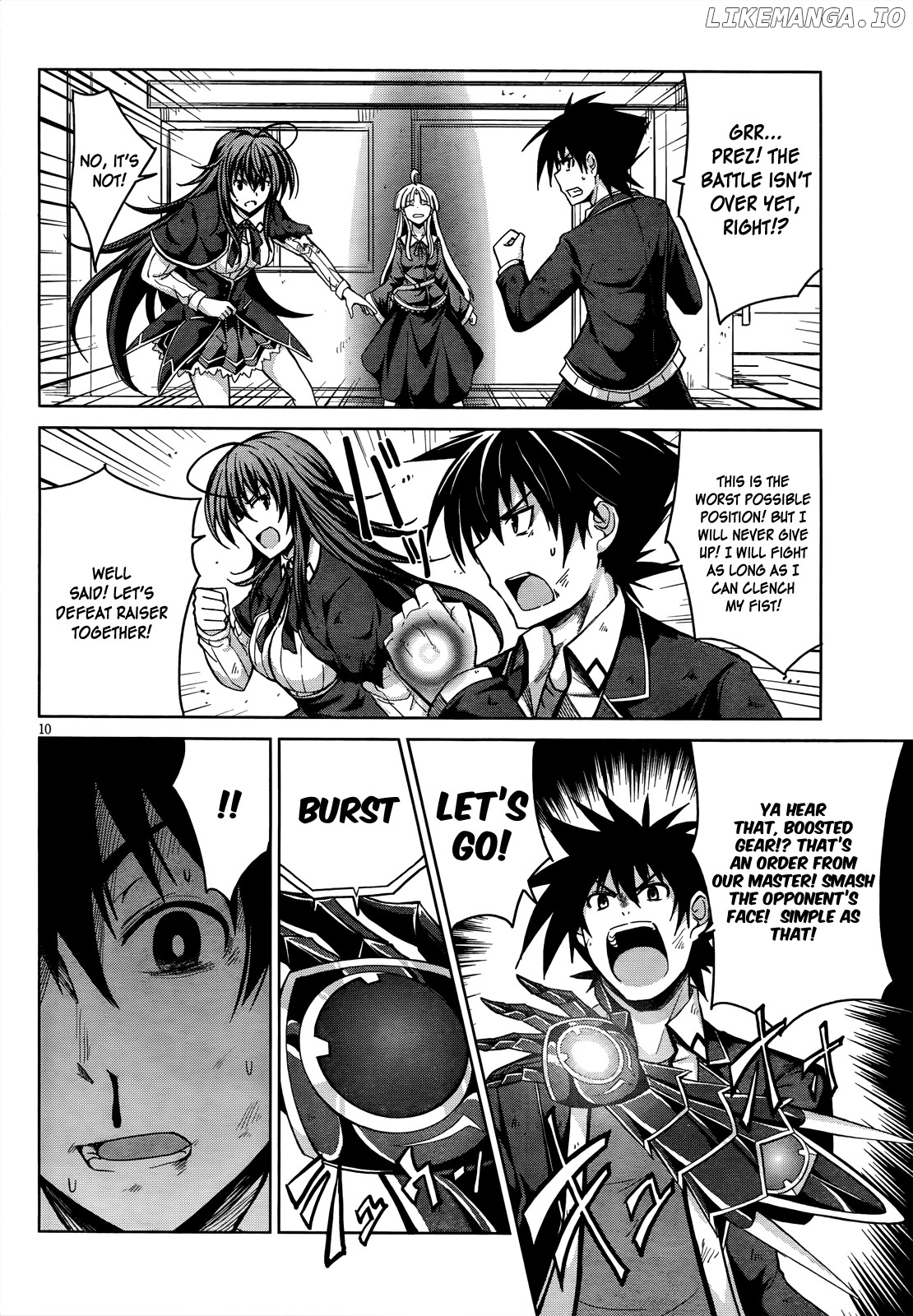 High-School DxD Chapter 20 - page 11