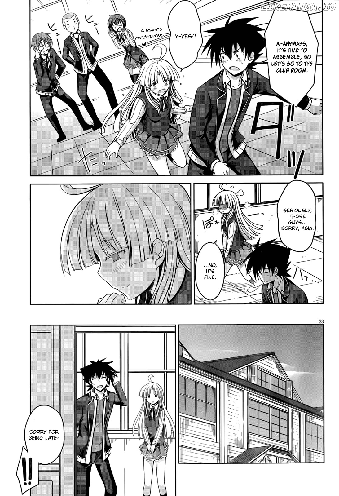 High-School DxD Chapter 23 - page 24