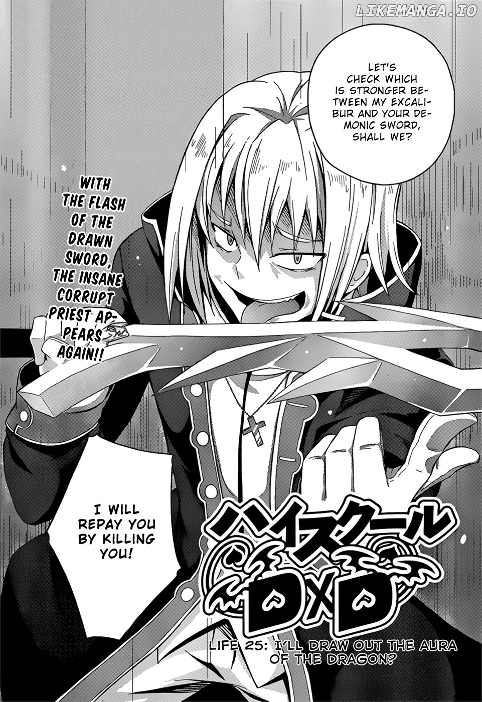 High-School DxD Chapter 25 - page 4