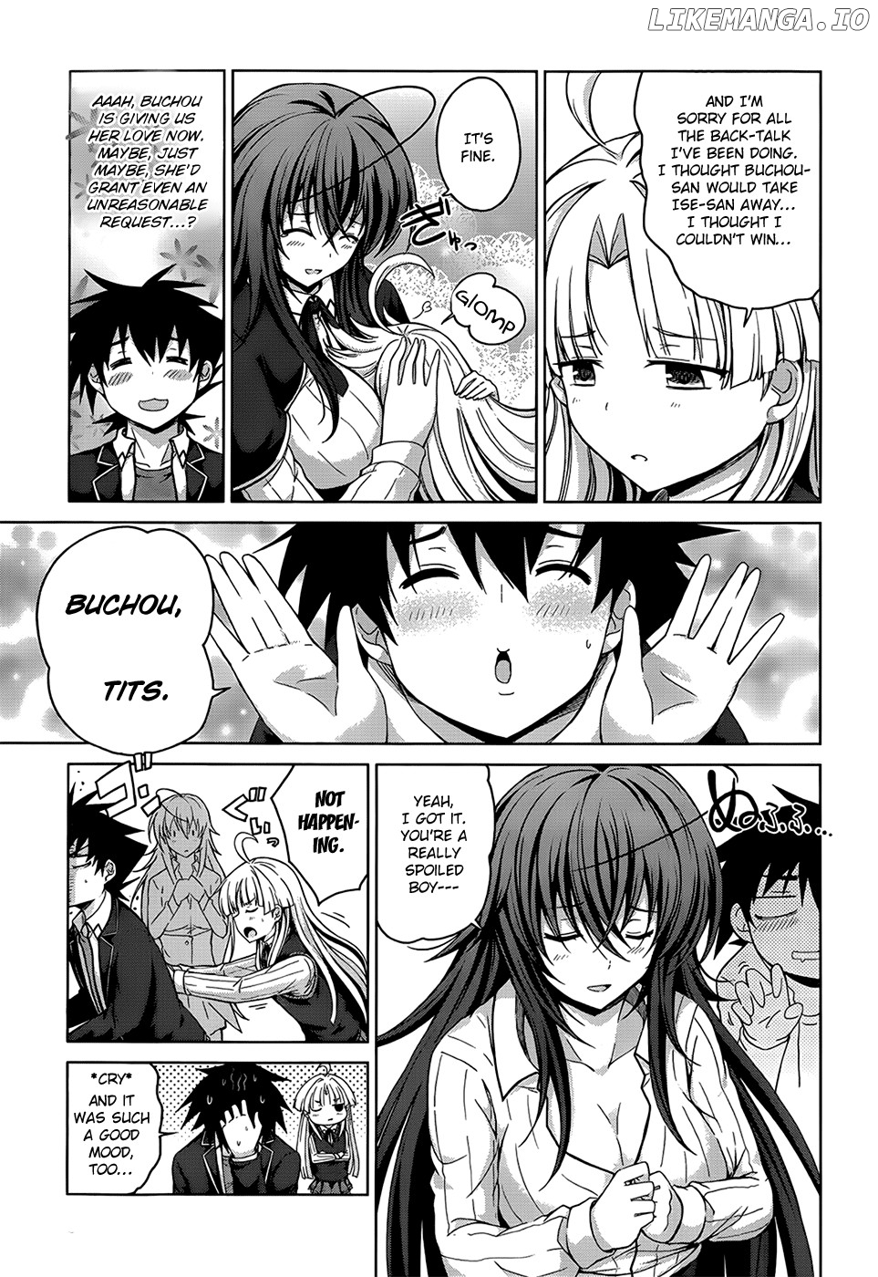 High-School DxD Chapter 26 - page 12