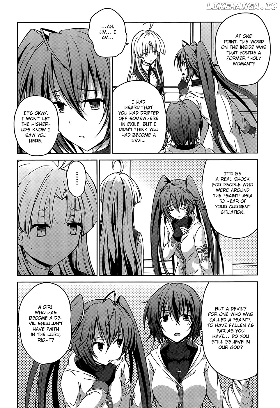 High-School DxD Chapter 26 - page 21