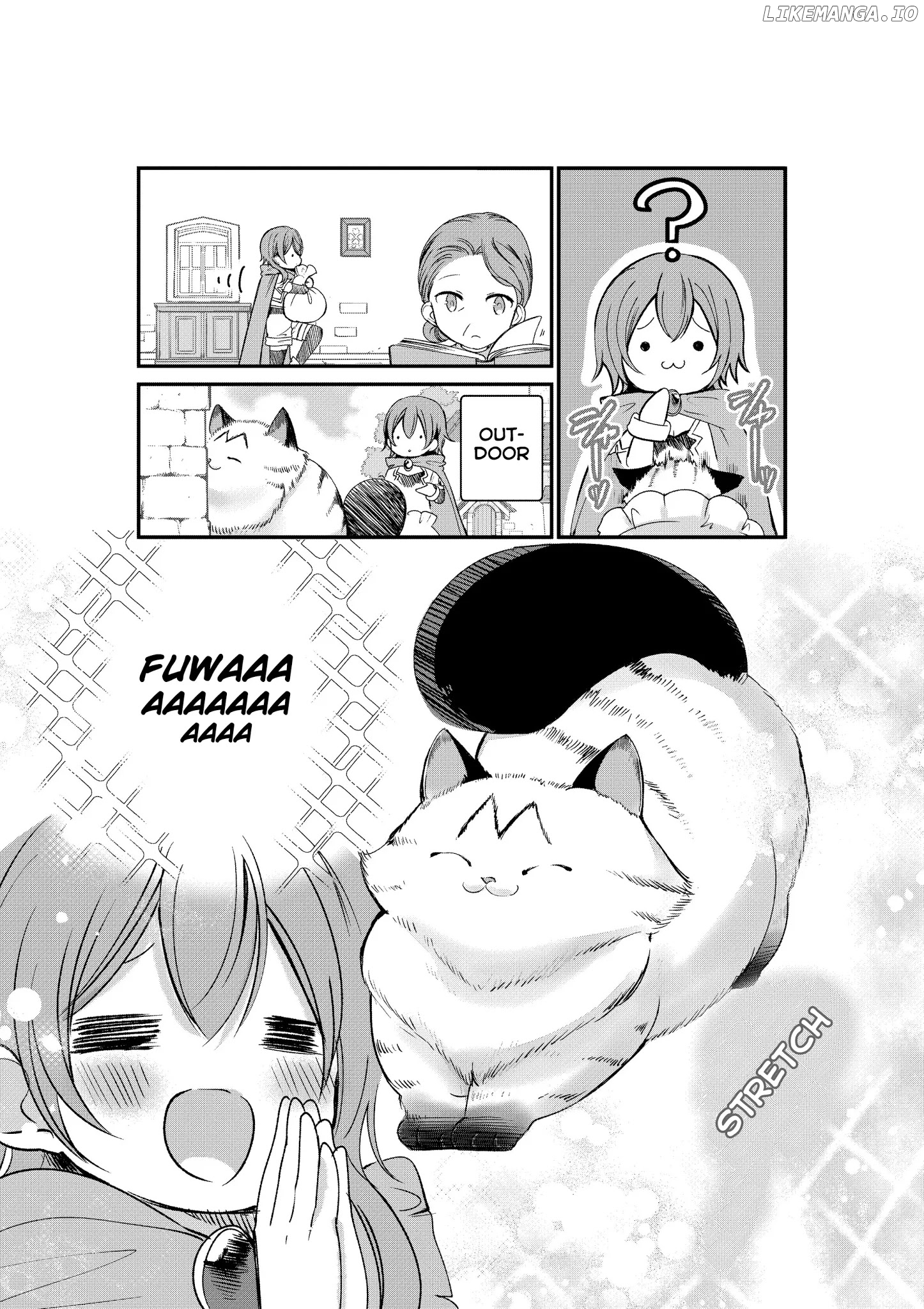 A story about a cat reincarnated in a different world where there are no cats. chapter 2 - page 2