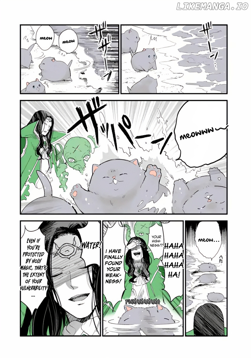 A story about a cat reincarnated in a different world where there are no cats. chapter 18 - page 2