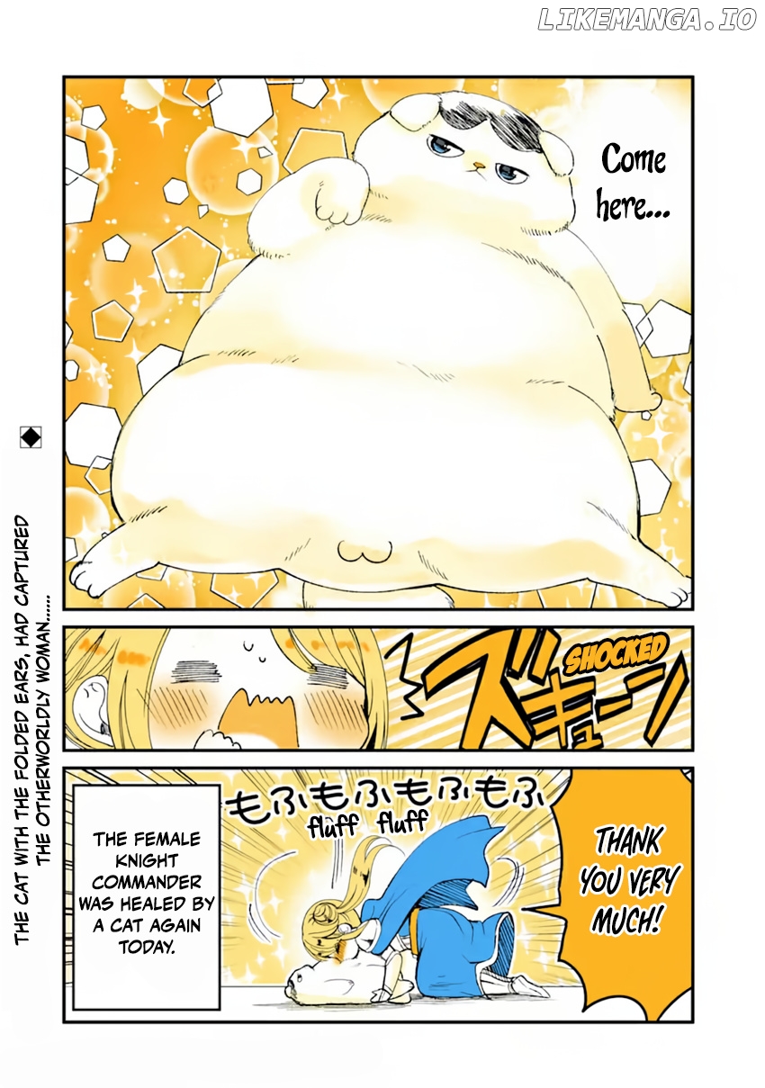 A story about a cat reincarnated in a different world where there are no cats. chapter 14 - page 4