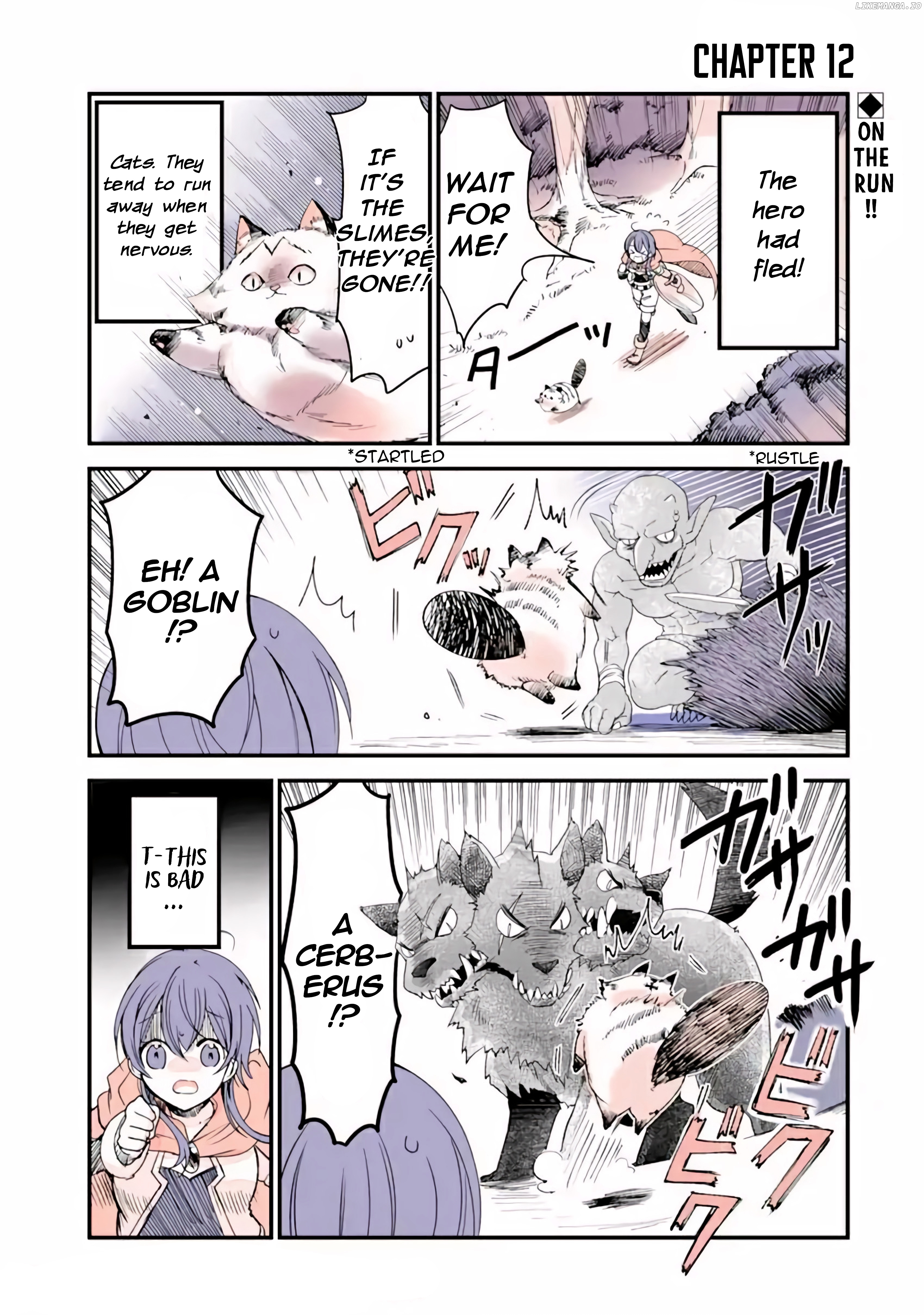 A story about a cat reincarnated in a different world where there are no cats. chapter 12 - page 1