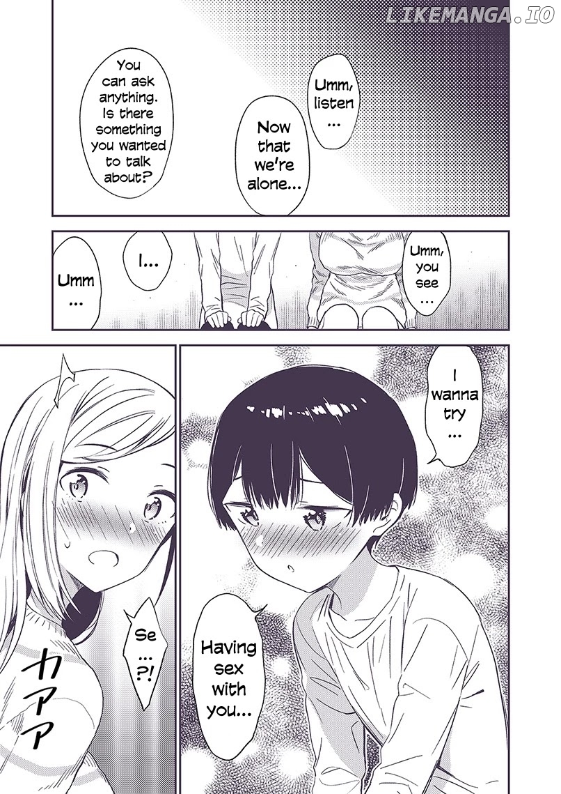 Secret Gyaru x Shota couple chapter 16 - page 4
