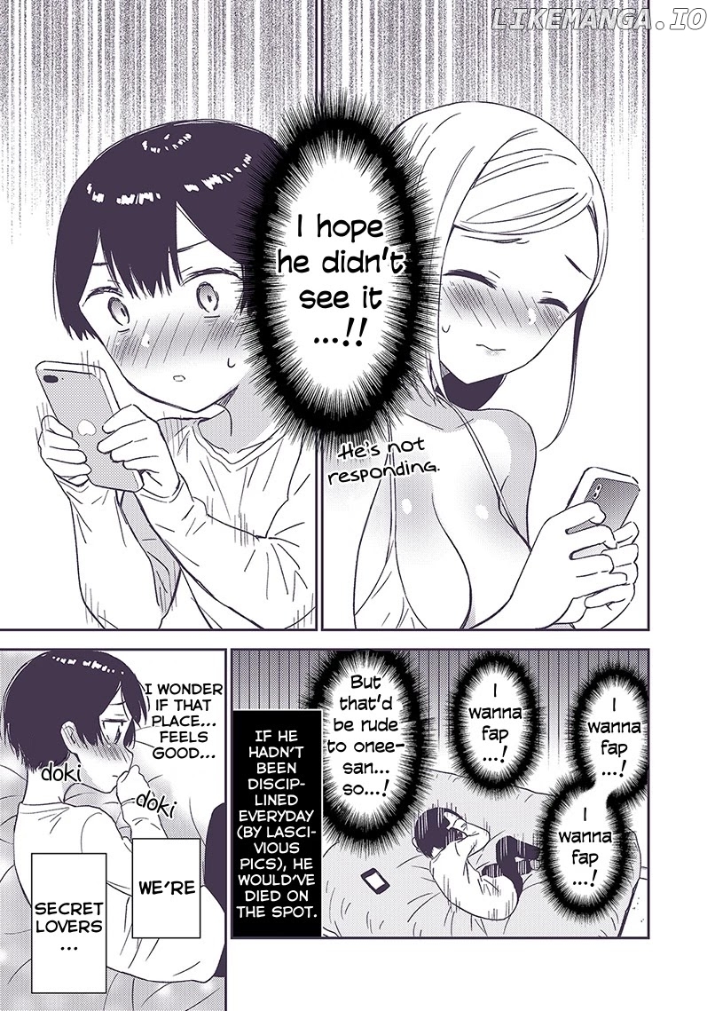 Secret Gyaru x Shota couple chapter 15 - page 4