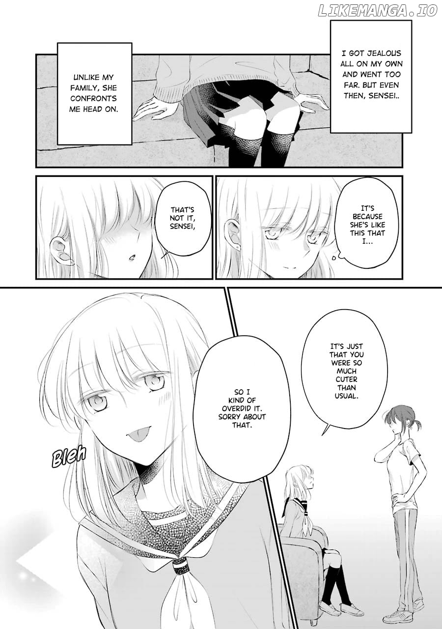 Sensei ni wa Mada Iwanai chapter 4 - page 28