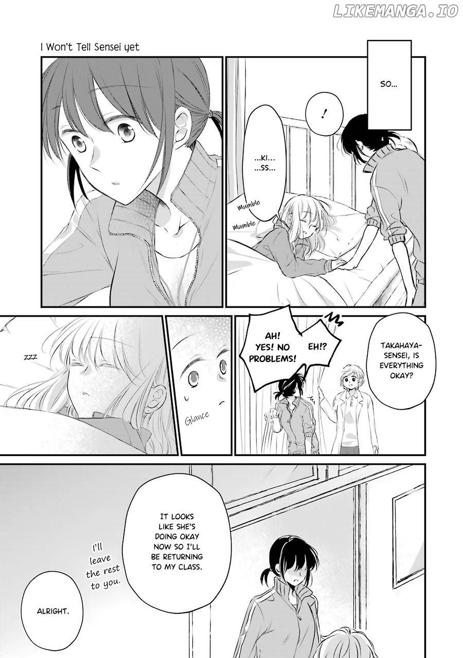 Sensei ni wa Mada Iwanai chapter 6 - page 13