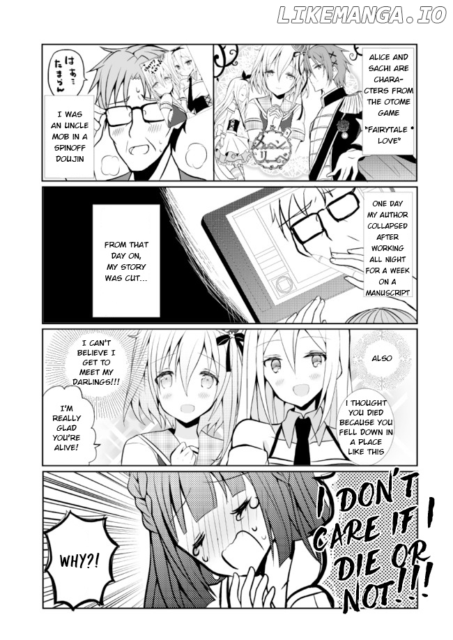 Mob Old Man Has Become The Heroine Of The Otome Game chapter 1 - page 3