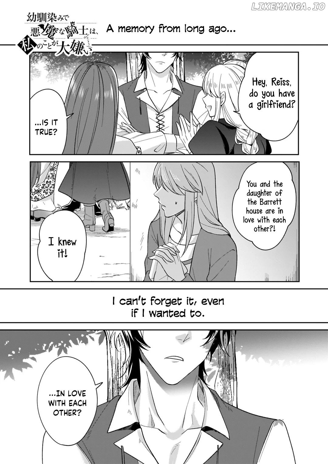 My Childhood Friend, the Devilish Knight, Hates Me chapter 1 - page 2